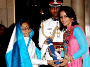 Saina Nehwal Padam Shree Awards