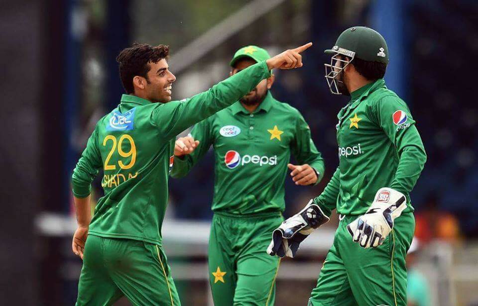 Shadab Khan International Cricket Career, Debut