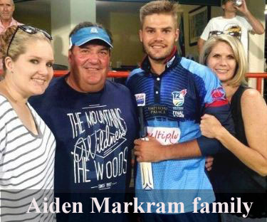 Aiden Markram family
