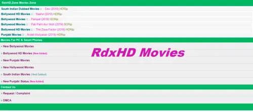 RdxHD 2020 Live Link: Bollywood, Hollywood Movies Free Download