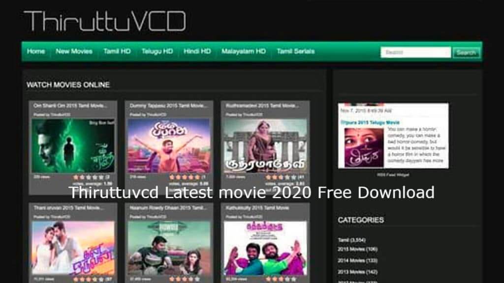 How to Download Bollywood, Hollywood, Hindi Dubbed Movies from Thiruttuvcd?