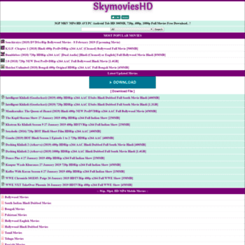 How to Download Bollywood, Hollywood, Hindi Dubbed Movies from Skymovies?