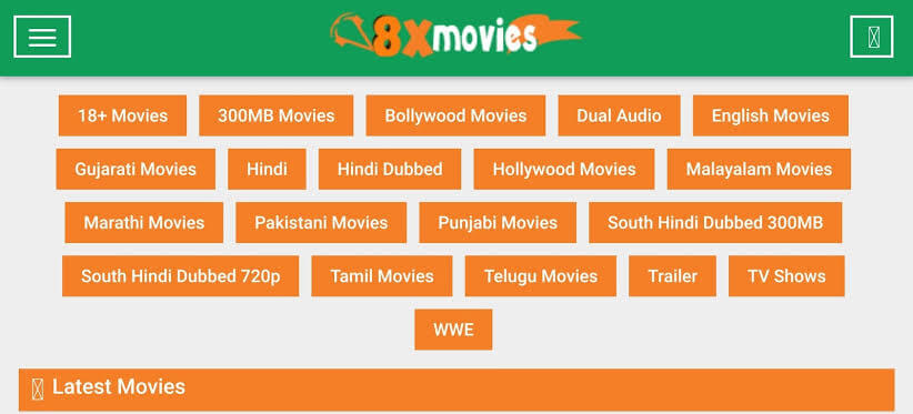 8XFilms 2020: Download Free Bollywood and Hollywood Movies