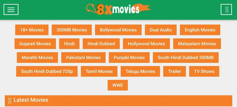 8XFilms 2020: Download Free Bollywood and Hollywood Movies