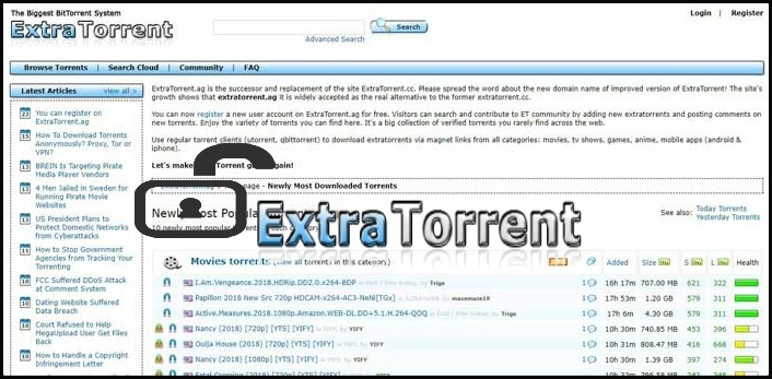 How to Download Bollywood, Hollywood, Hindi Dubbed Movies from ExtraTorrent?