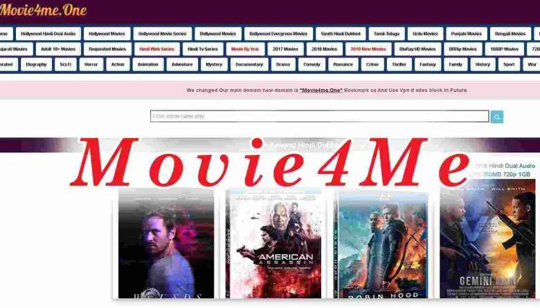 Movie4me 2022 : Download Latest Bollywood, Hollywood, South Movies online