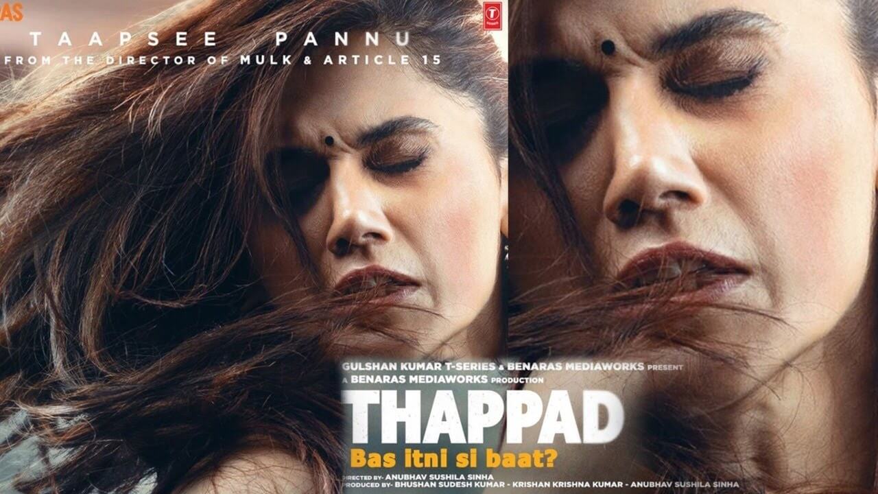 Taapsee Pannu's 'thappad' leaked online on the first day by Tamilrockers, Filmyzilla, Filmywap and Movierulz