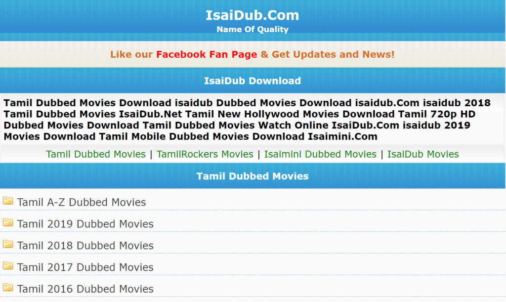Isaidub 2020: Watch Bollywood Movies Online Download Latest Hindi Dubbed  Movies From Isaidub -