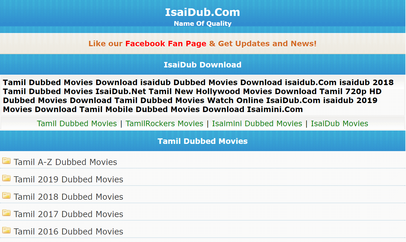 Isaidub 2020: Watch Bollywood Movies Online Download Latest Hindi Dubbed Movies from Isaidub